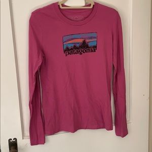 Patagonia long sleeve cotton shirt